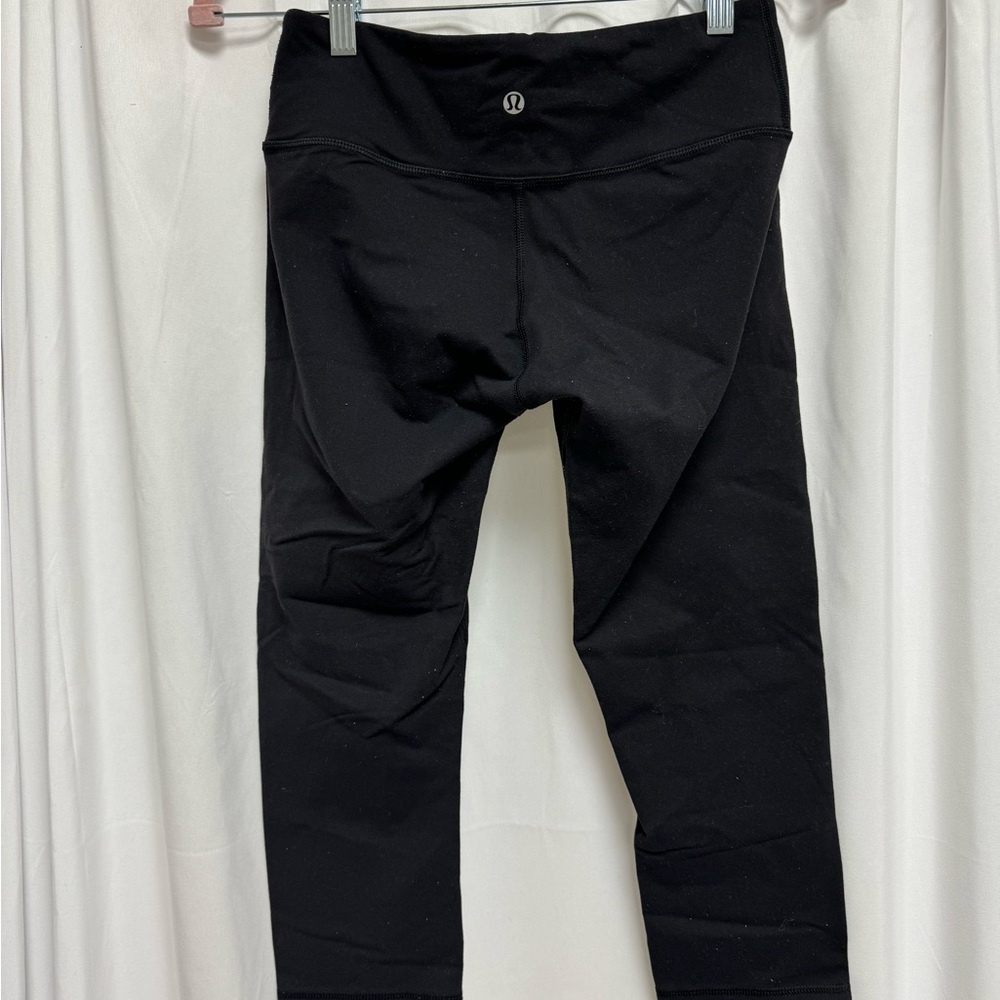 Lululemon Cropped Black Leggings